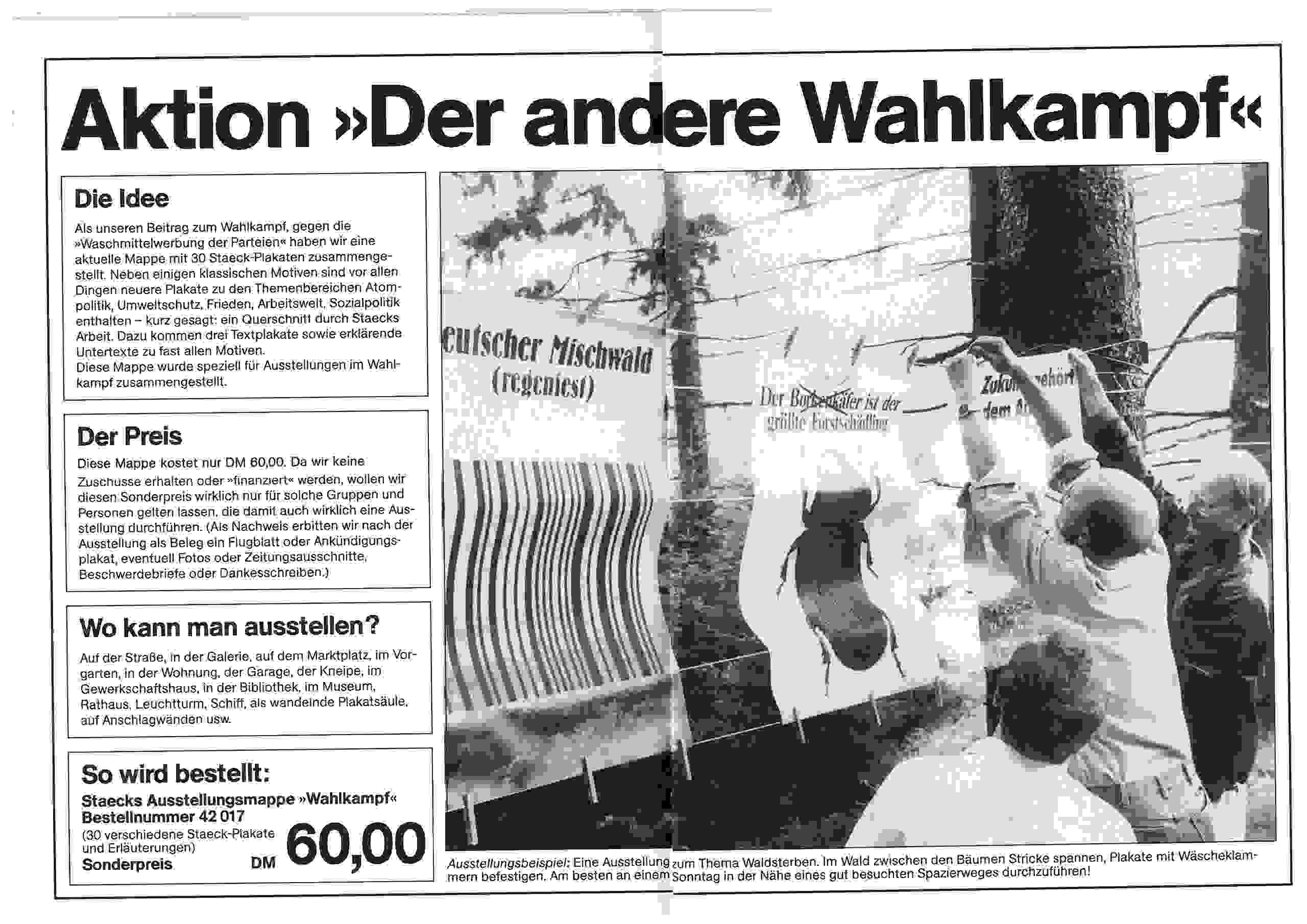 Aktion »Der andere Wahlkampf«