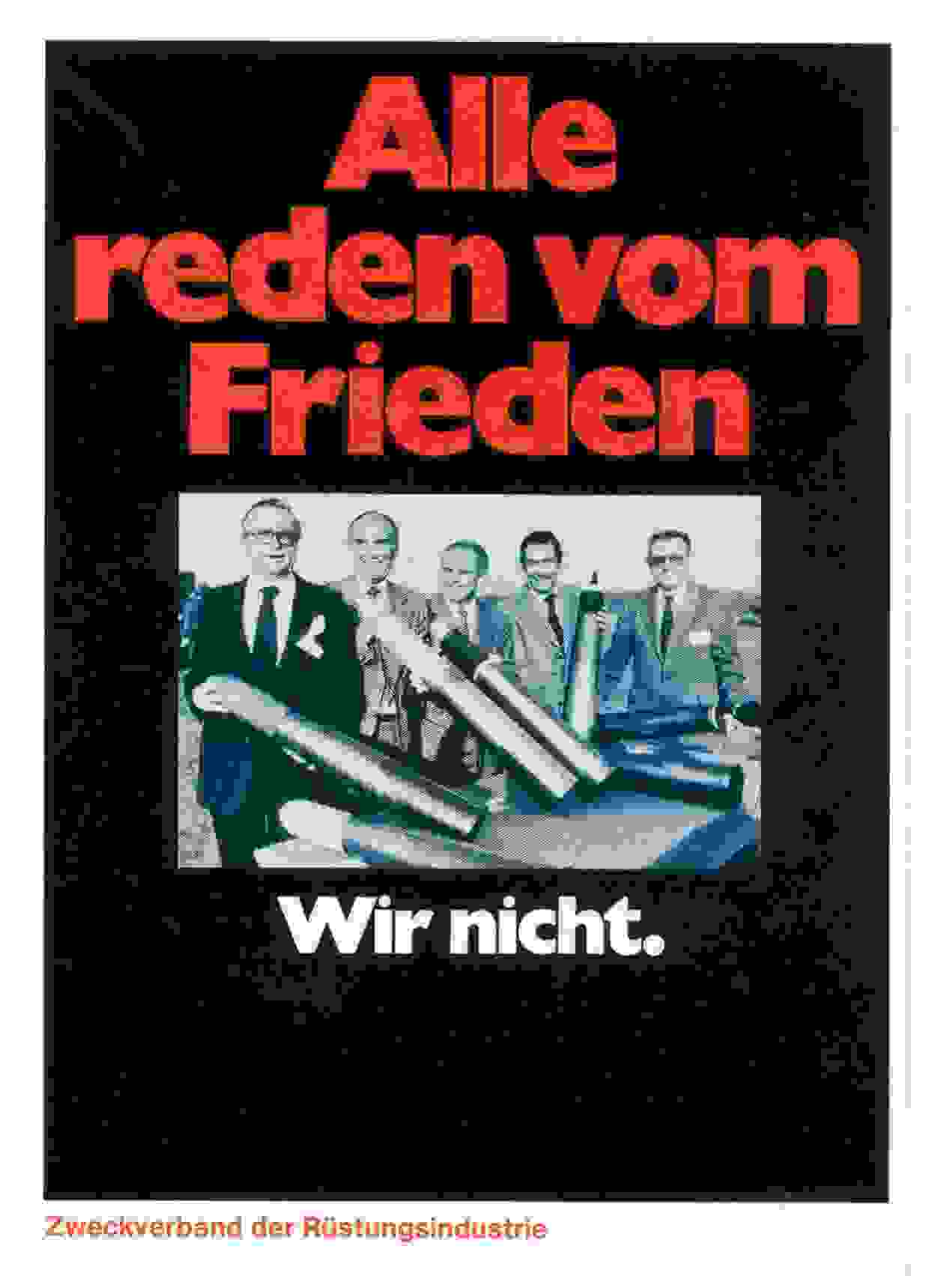 Alle reden vom Frieden